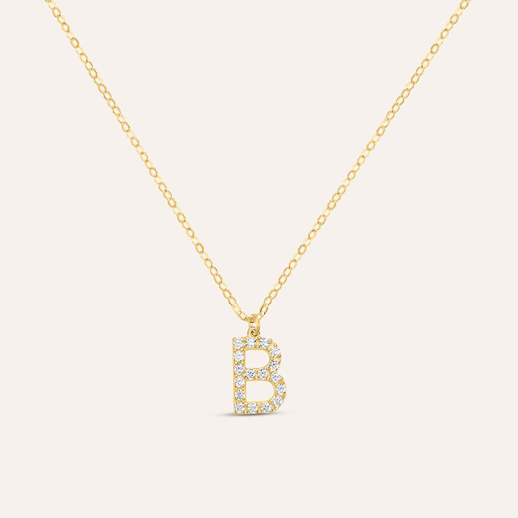 Collana Claire Oro Giallo Cubic Zirconia