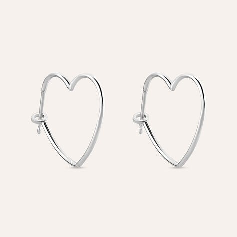 Orecchini A Cerchio Silver Collection Argento Rodiato - Orecchini a Cerchio Donna | Stroili