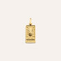 Pendente Tarocchi Carta Della Forza Love Beats Argento Dorato