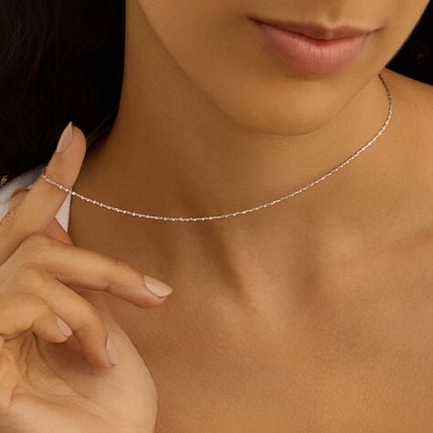 Catenina Gold Essence Oro Bianco - Catenina Donna | Stroili