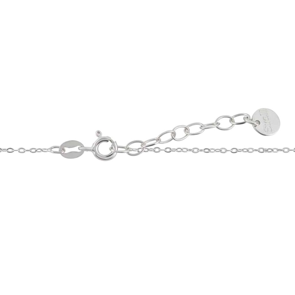 Collana Silver Shine Argento Bicolore Bianco / Rosa Cubic Zirconia - Collane Donna | Stroili