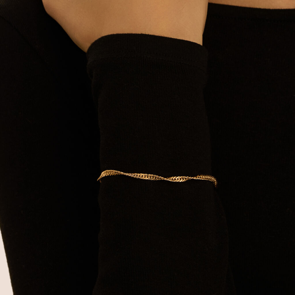 Bracciale Catena Golden Dream Placcato Oro Giallo - Bracciali Amicizia Donna | Stroili