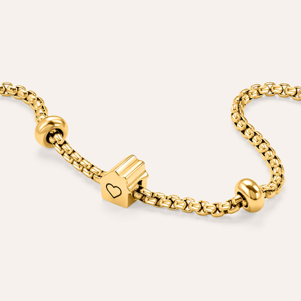 Bead Essential Code Acciaio Dorato - Beads Unisex | Stroili