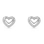 Orecchini Lobo Silver Moments Argento Rodiato Cubic Zirconia