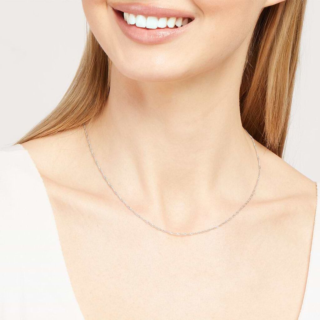 Catenina Silver Collection Argento Rodiato - Catenina Donna | Stroili