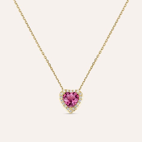 Collana Jasmine Oro Giallo Rodolite Diamante - Collane Donna | Stroili