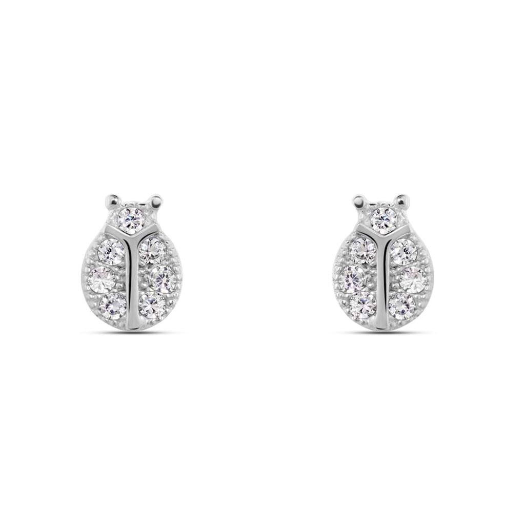 Orecchini Lobo Silver Moments Argento Rodiato Cubic Zirconia - Orecchini a Lobo Donna | Stroili