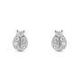 Orecchini Lobo Silver Moments Argento Rodiato Cubic Zirconia