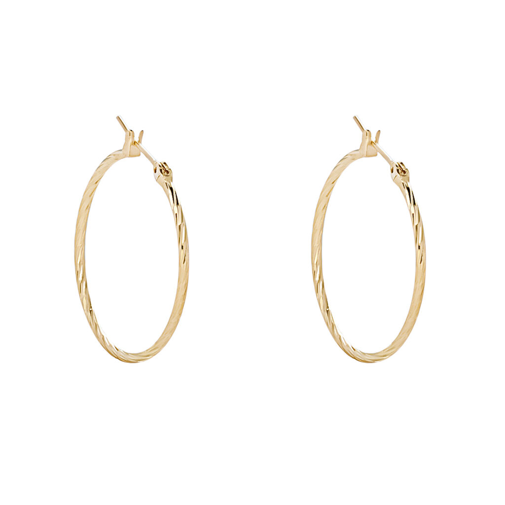 Orecchini A Cerchio Golden Dream Placcato Oro Giallo - Orecchini a Cerchio Donna | Stroili