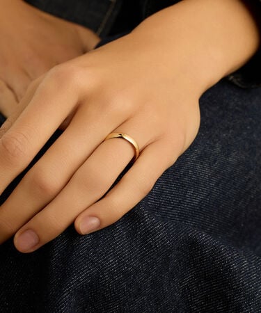 Fede Mantovana Leggera 4 mm Oro Giallo