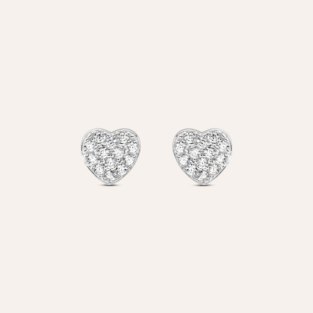 Orecchini Lobo Silver Moments Argento Rodiato Cubic Zirconia - Orecchini a Lobo Donna | Stroili