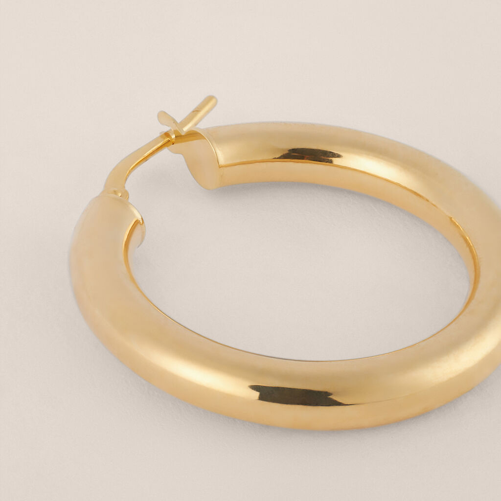 Orecchini A Cerchio Toujours Oro Giallo