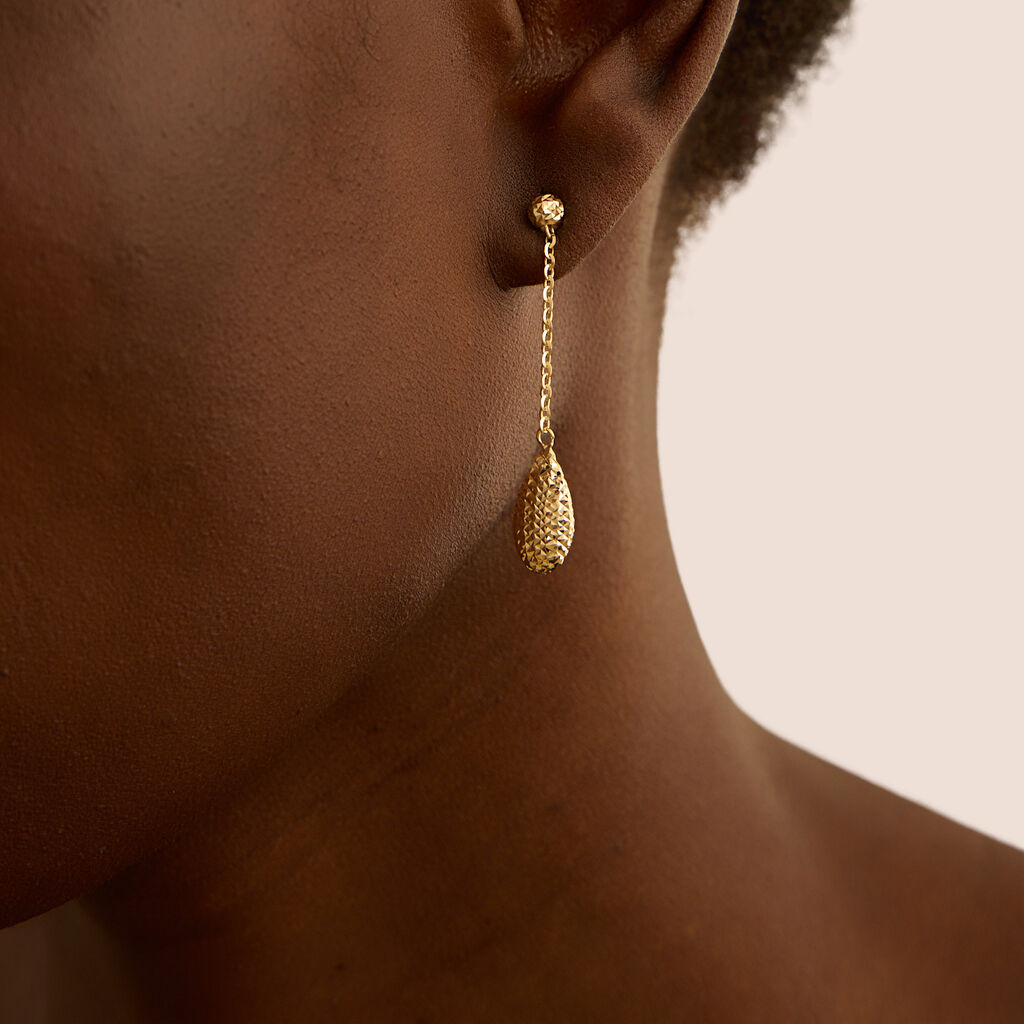 Orecchini Pendenti Isabelle Oro Giallo