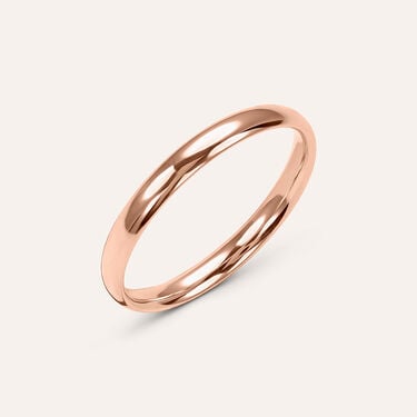 Fede Comoda Leggera 2.5 mm Oro Rosa Fede Comoda Leggera 2.5 mm Oro Rosa