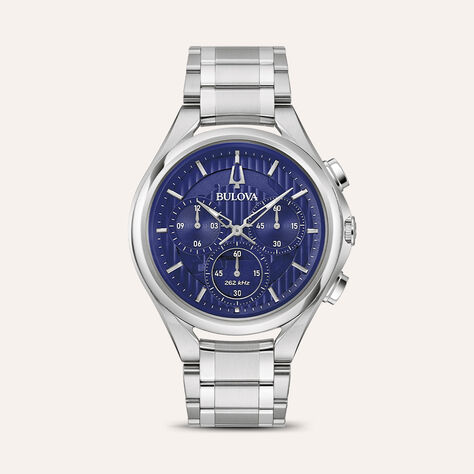 Orologio Al Quarzo Bulova Curv 96a302 - Orologi Cronografo Uomo | Stroili