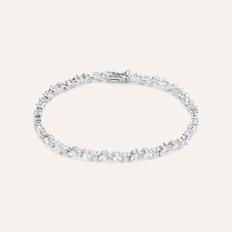 Bracciale Tennis Silver Elegance Argento Rodiato Cubic Zirconia - Gioielli Donna | Stroili