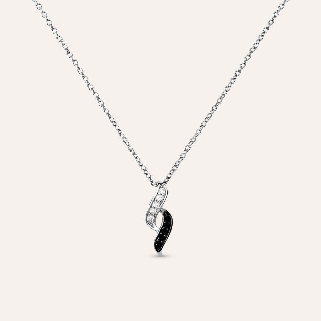 Collana Silver Shine Argento Rodiato Cubic Zirconia - Collane Donna | Stroili