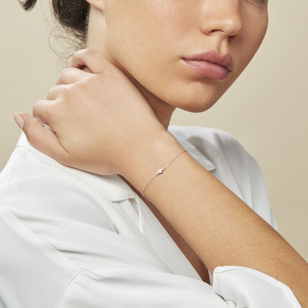 Bracciale Sophia Oro Bianco Diamante - Bracciali Donna | Stroili