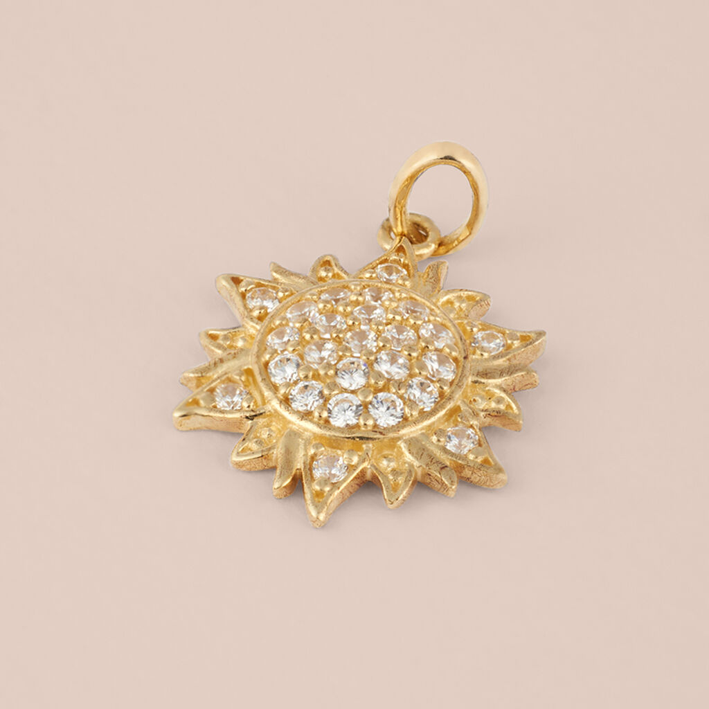 Pendente Poème Oro Giallo Cubic Zirconia - Ciondoli Donna | Stroili