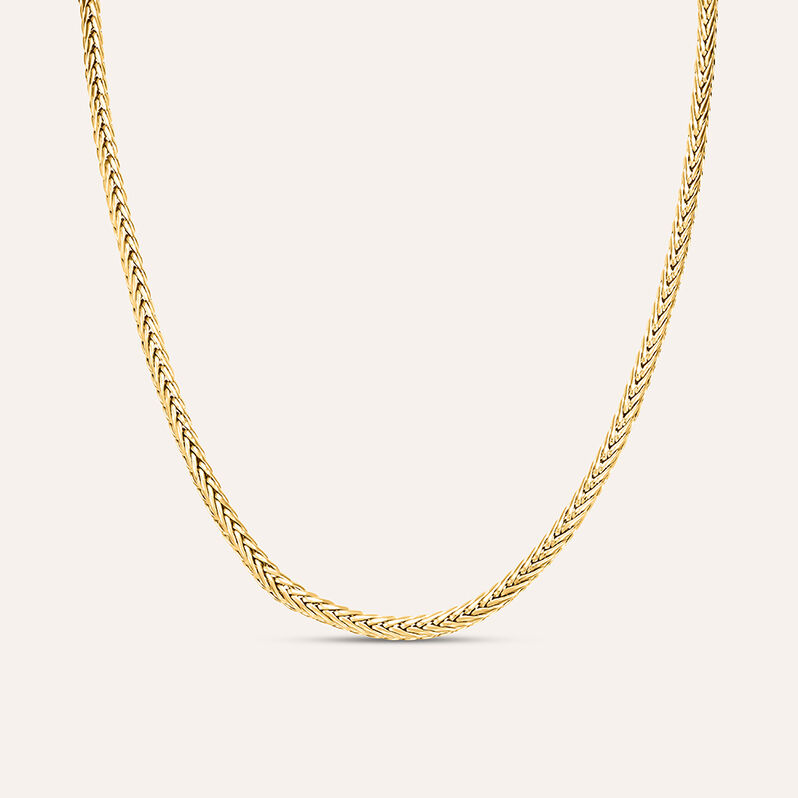 Catena Man Code Acciaio Dorato - Collane Catena Uomo | Stroili