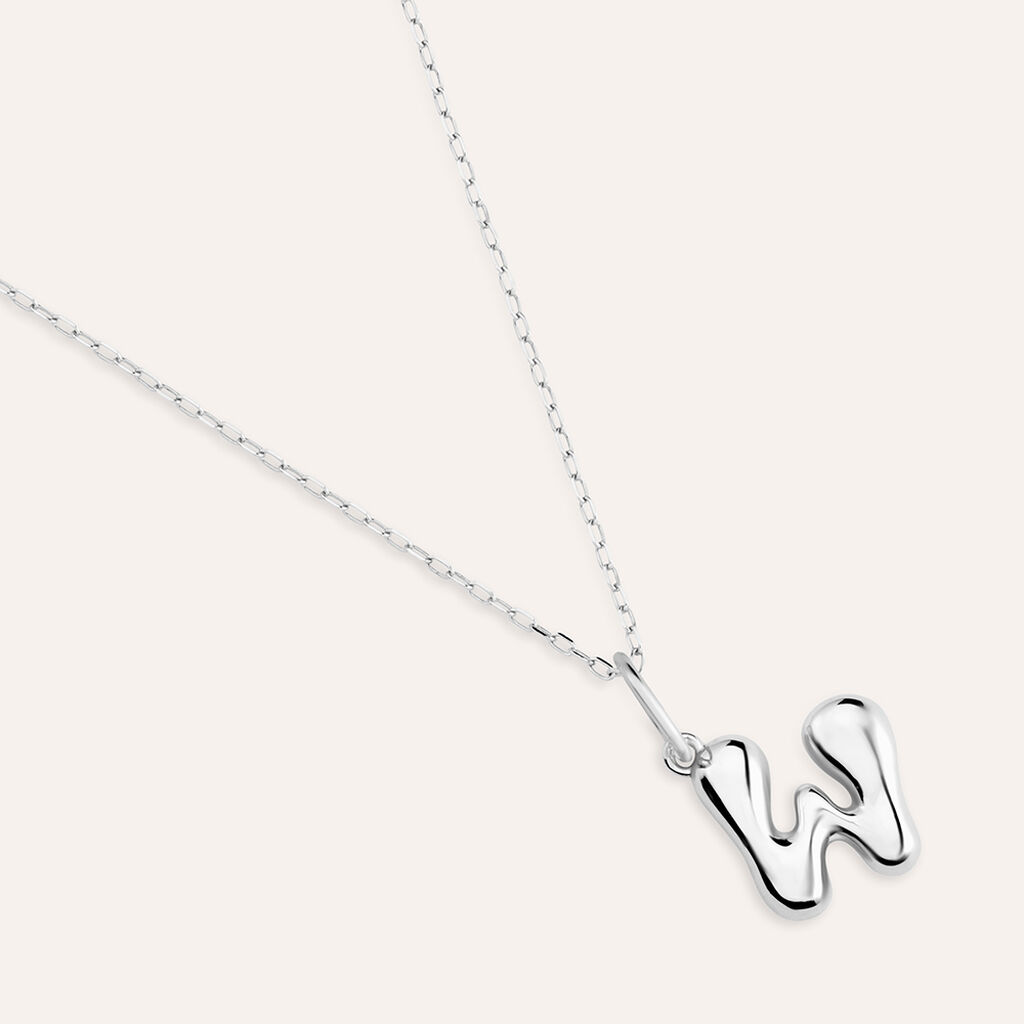Pendente Love Beats Argento Rodiato