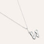 Pendente Love Beats Argento Rodiato