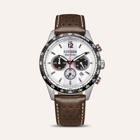 Orologio Eco Drive Citizen Ore Felici Ca4714-04a - Orologi con Datario Uomo | Stroili