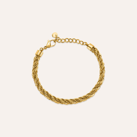 Bracciale Lady Code Acciaio Dorato - Bracciali Donna | Stroili