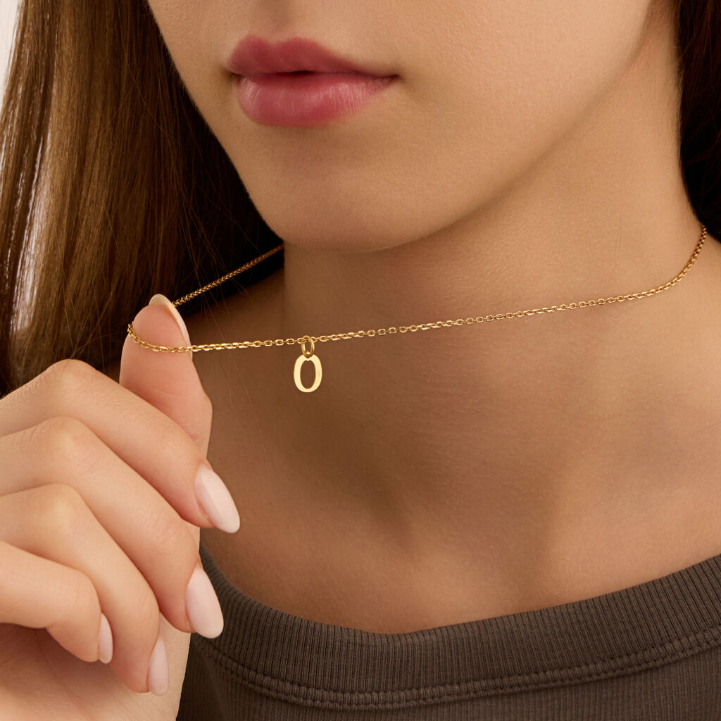 Pendente Poème Oro Giallo