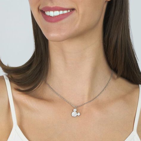 Collana Mickey Mouse & Friends Acciaio Cristallo - Collane Donna | Stroili