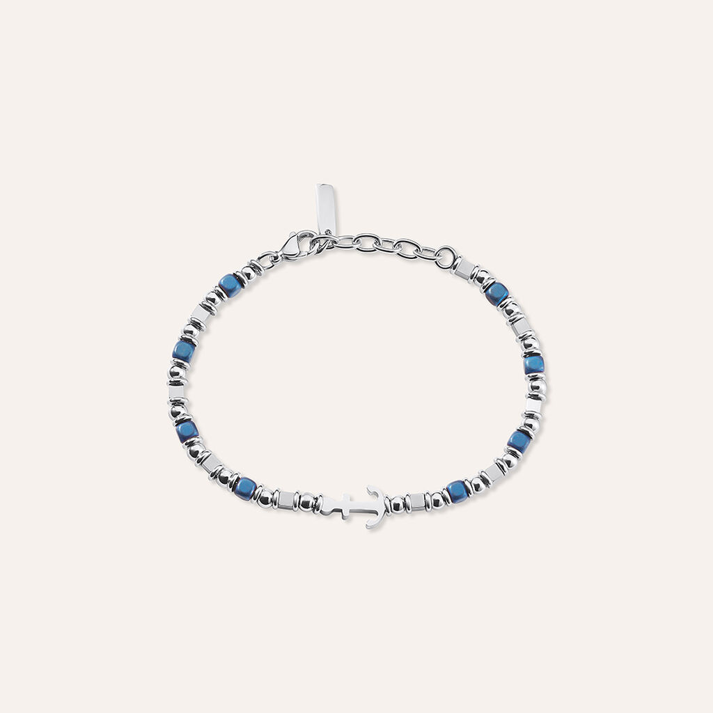 Bracciale Man Code Acciaio - Bracciali Uomo | Stroili