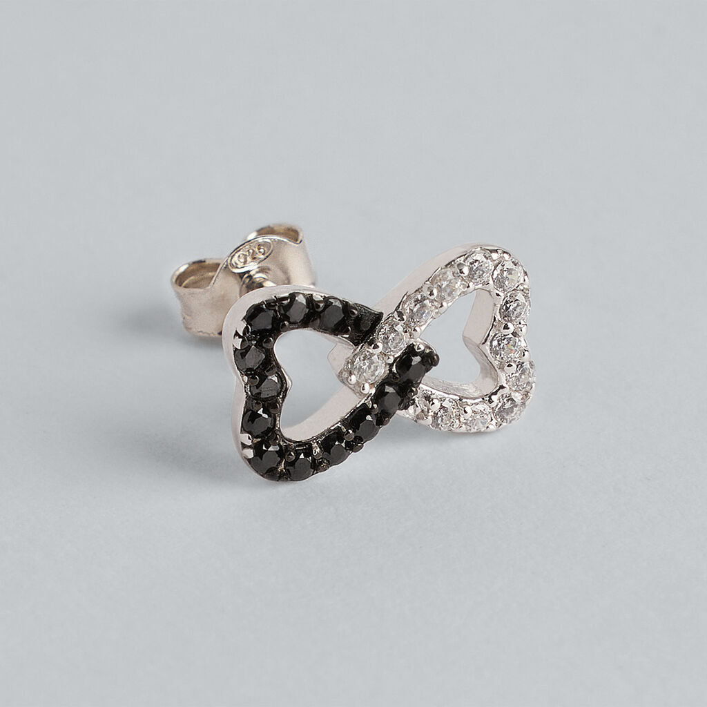 Orecchini Lobo Silver Shine Argento Rodiato Cubic Zirconia - Orecchini a Lobo Donna | Stroili