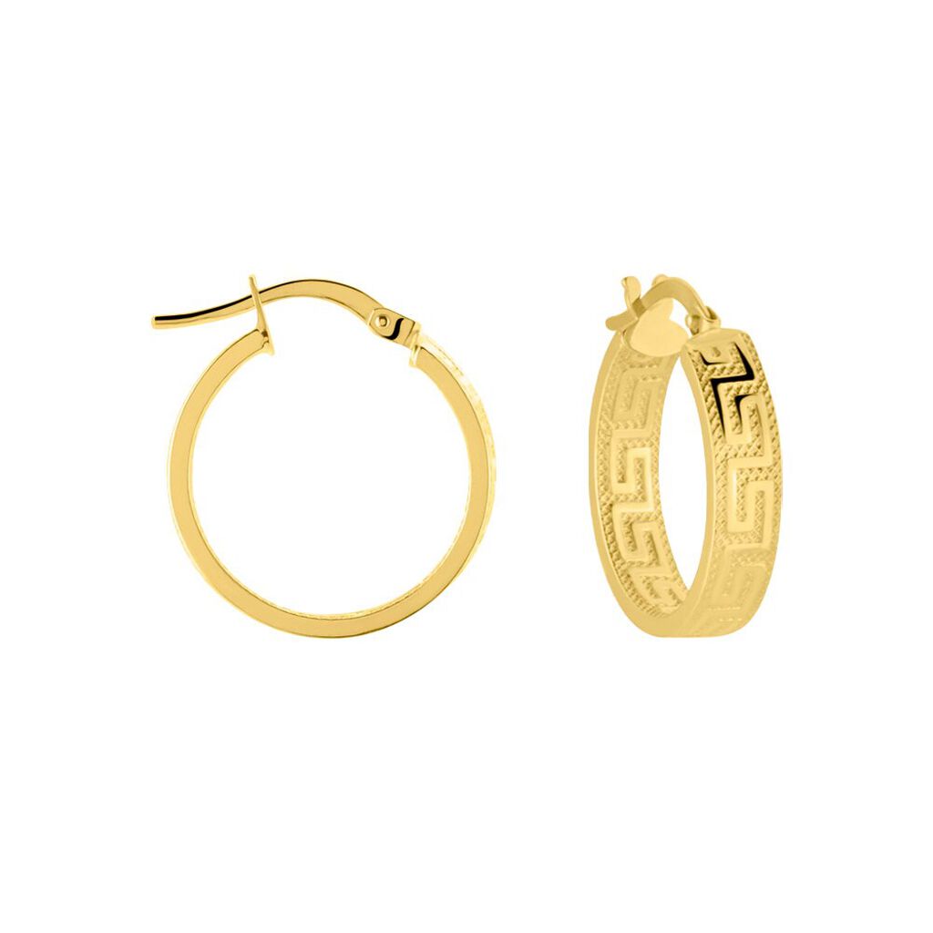 Orecchini A Cerchio Toujours Oro Giallo - Orecchini a Cerchio Donna | Stroili