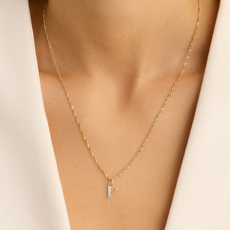 Pendente Poème Oro Bianco - Ciondoli Donna | Stroili