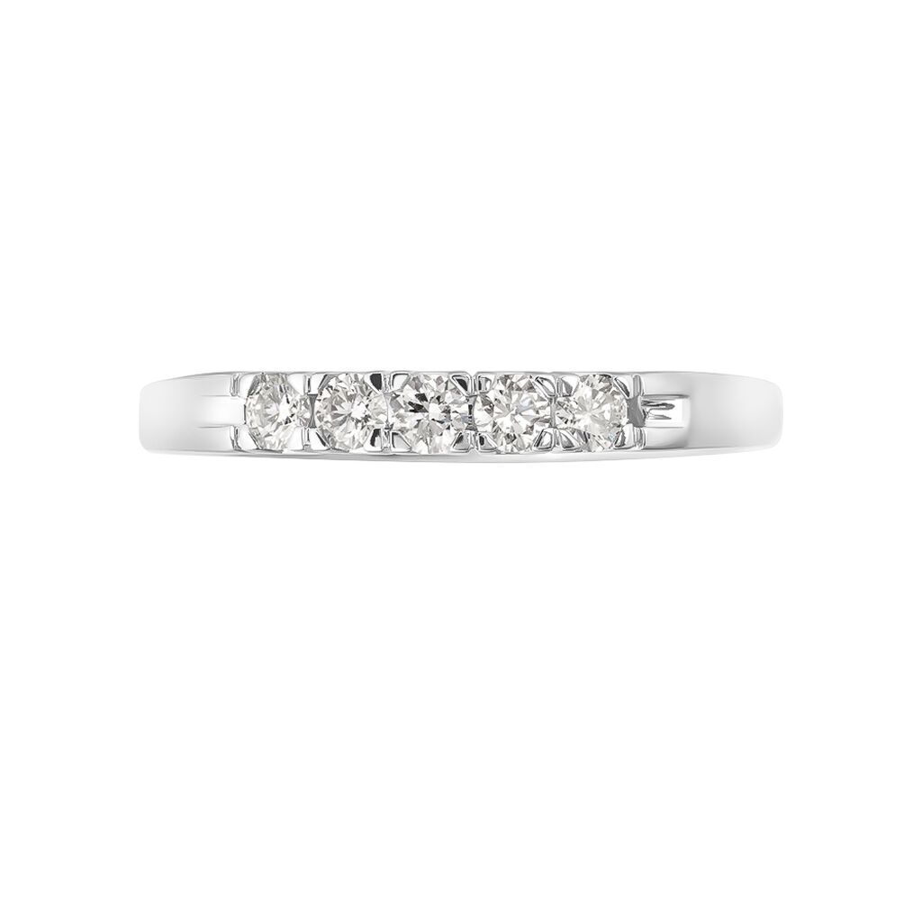 Anello Riviere Firmamenti Oro Bianco Diamante - Anelli Riviere Donna | Stroili