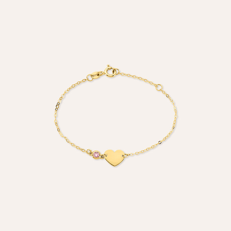 Bracciale Mon Petit Oro Giallo Cubic Zirconia - Bracciali Love Bambino | Stroili