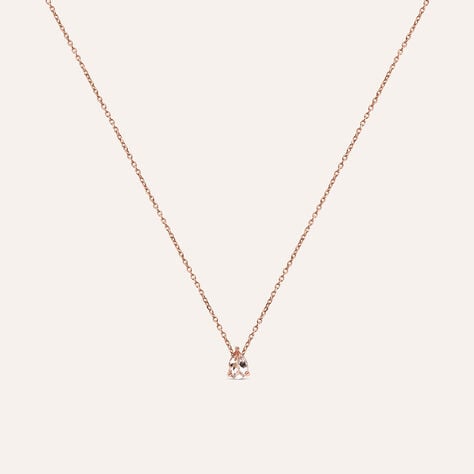 Collana Jasmine Oro Rosa Morganite - Collane Donna | Stroili