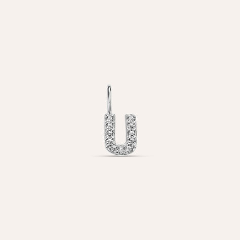 Pendente Love Beats Argento Rodiato Cubic Zirconia - Ciondoli Donna | Stroili