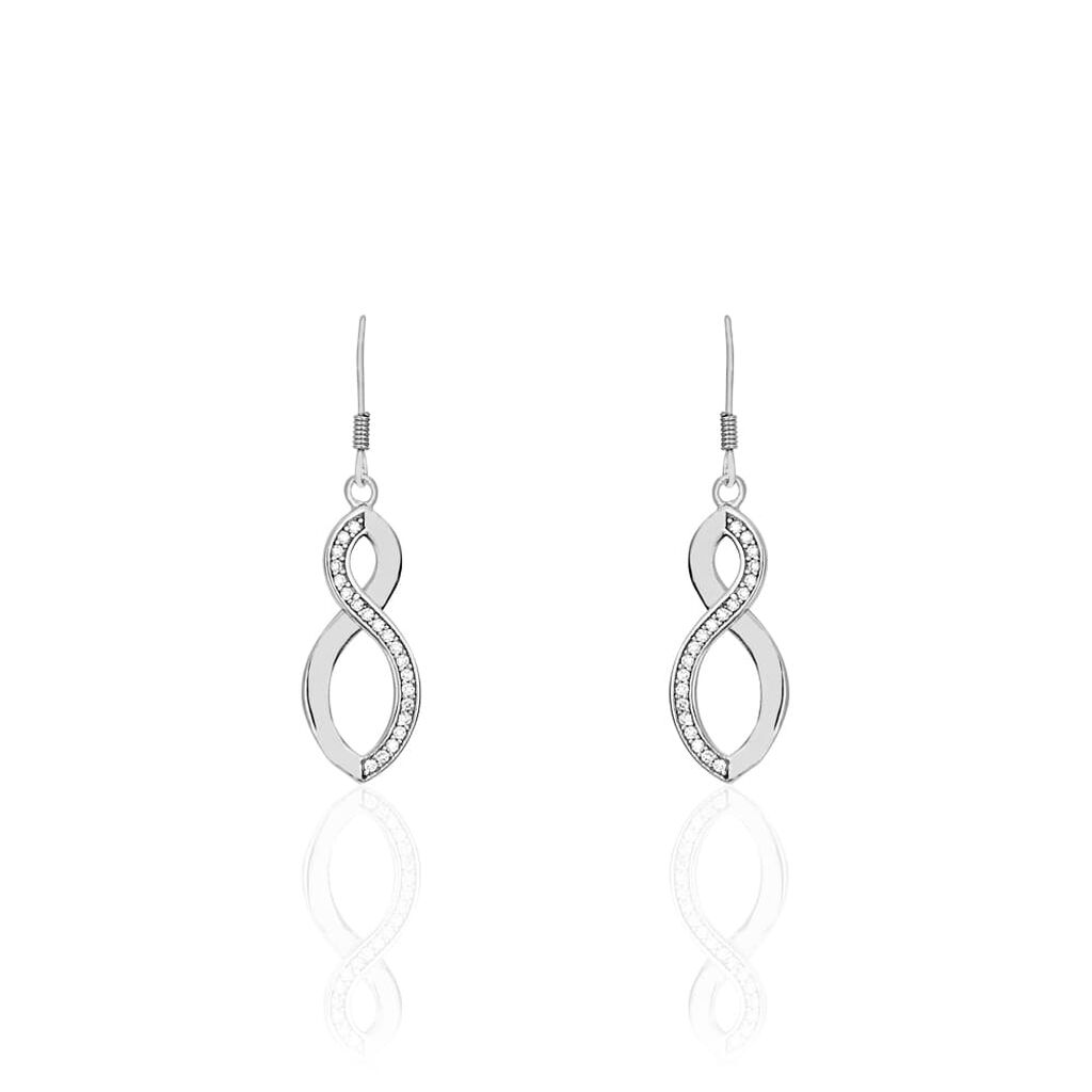 Orecchini Pendenti Silver Shine Argento Rodiato Cubic Zirconia - Orecchini Pendenti Donna | Stroili