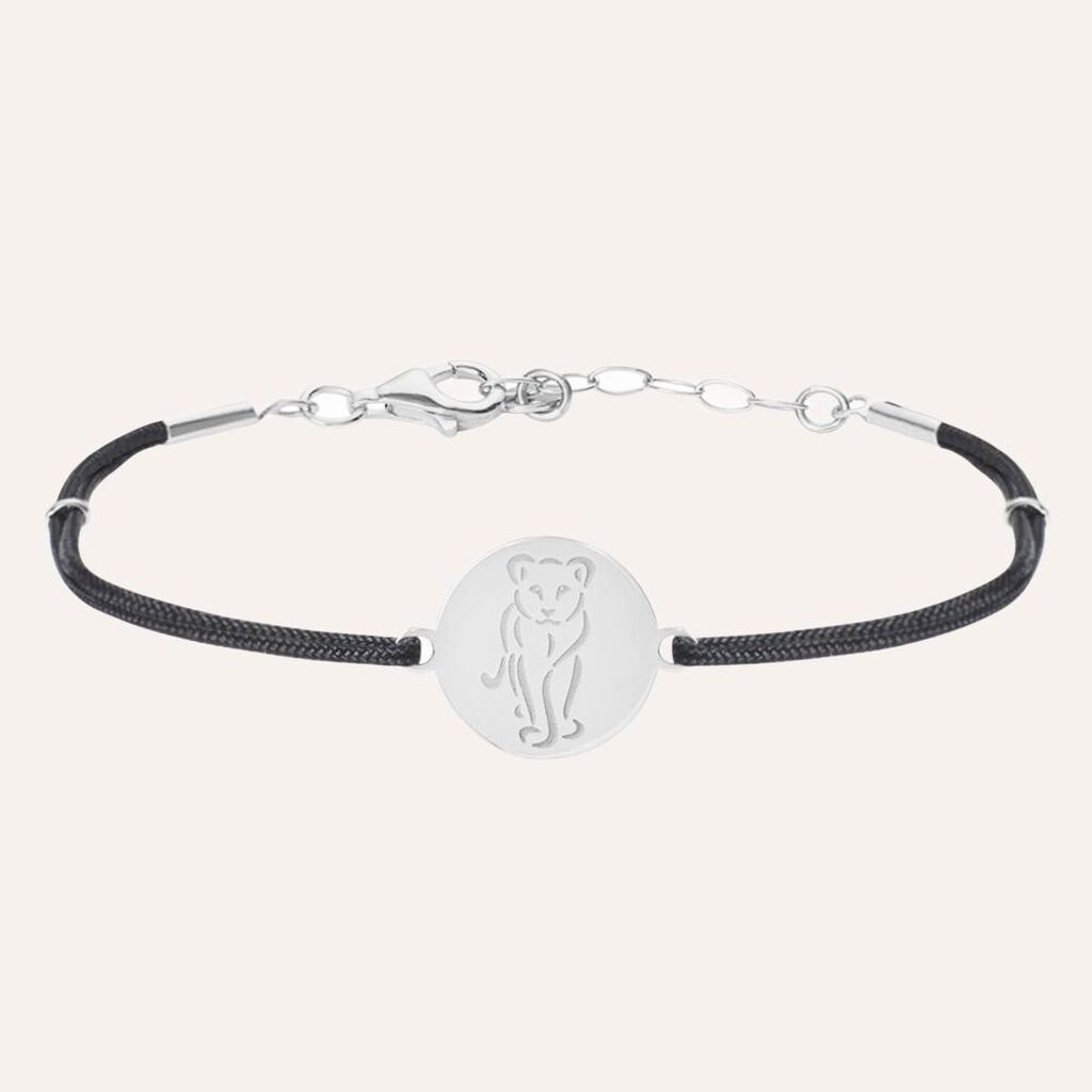 Bracciale Gentleman Argento Rodiato