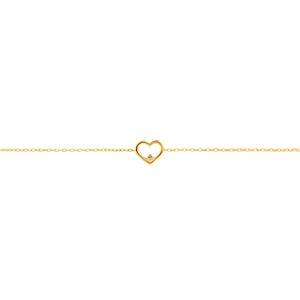 Bracciale Mon Petit Oro Giallo Diamante - Bracciali Love Bambino | Stroili
