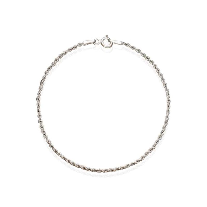 Bracciale Catena Colette Oro Bianco - Bracciali Donna | Stroili