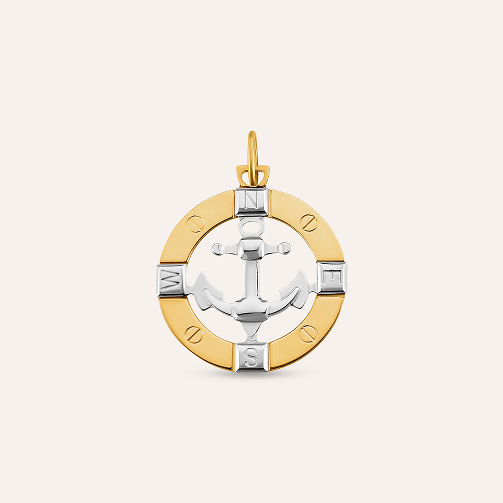 Pendente L'homme Or Oro Bicolore