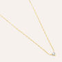 Collana Punto Luce Claire Oro Giallo Cubic Zirconia