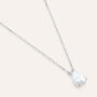 Collana Punto Luce Silver Elegance Argento Rodiato Cubic Zirconia