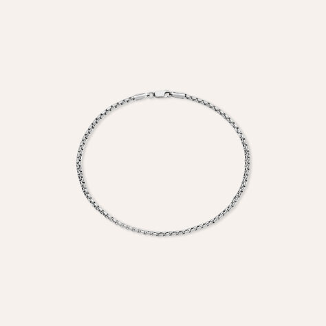 Bracciale Catena L'homme Or Oro Bianco - Bracciali Uomo | Stroili