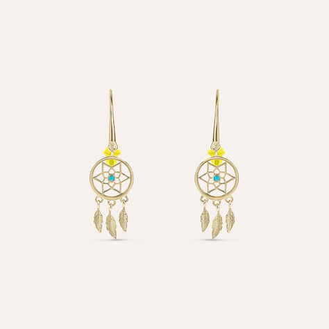 Orecchini Pendenti Golden Dream Placcato Oro Giallo - Orecchini Pendenti Donna | Stroili