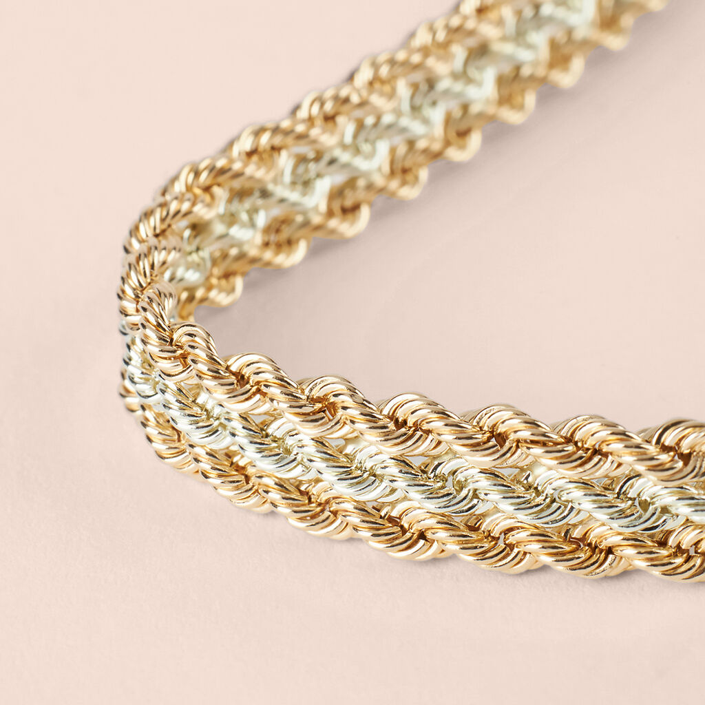 Bracciale Catena Colette Oro Bicolore - Bracciali Donna | Stroili