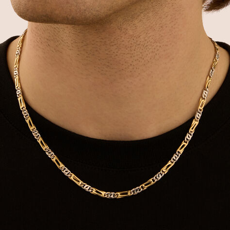 Catena L'homme Or Oro Bicolore - Collane Catena Uomo | Stroili