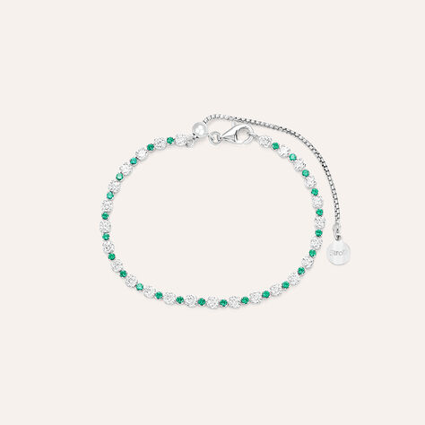 Bracciale Tennis Silver Elegance Argento Rodiato Cubic Zirconia - Bracciali Donna | Stroili